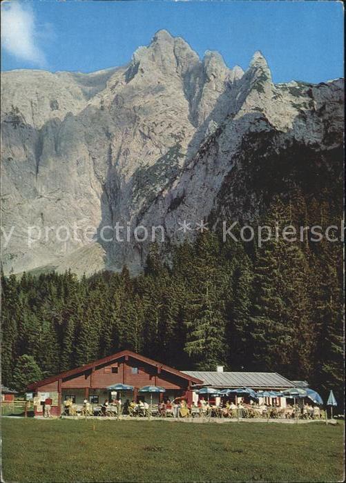 Hohen Goell Berggasthof Cafe Scharitzkehlalm