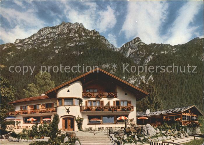 GARMISCH-PARTENKIRCHEN Bayern Almhuette Berggasthof Suedhang Kramers