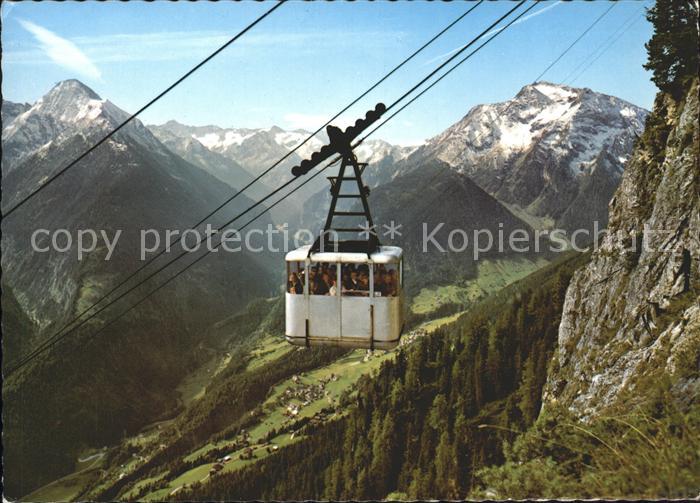 Mayrhofen Zillertal Penkenbahn Hauptkamm Tristner Gruenberg Finkenberg