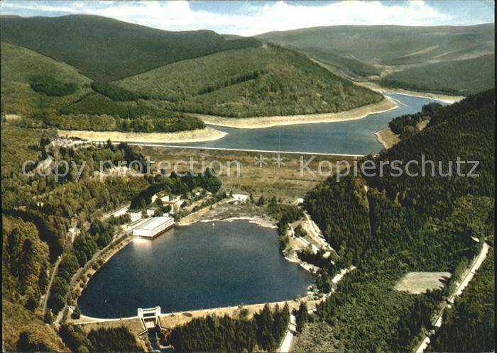 Osterode Harz Fliegeraufnahme Soesetalsperre