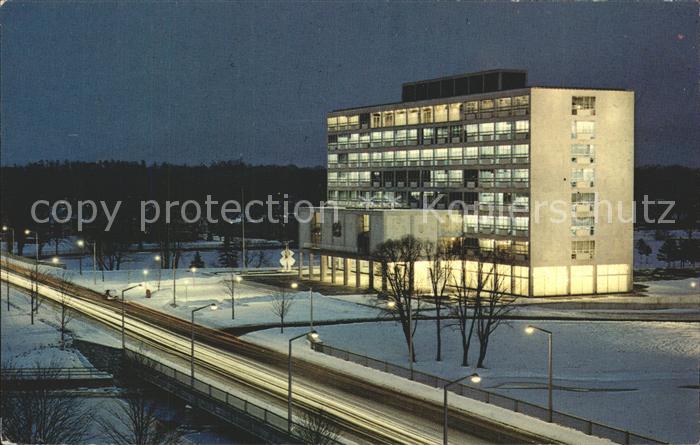 Ottawa Ontario City Hall situated on picturesque Green Island in the Riedau Rive
