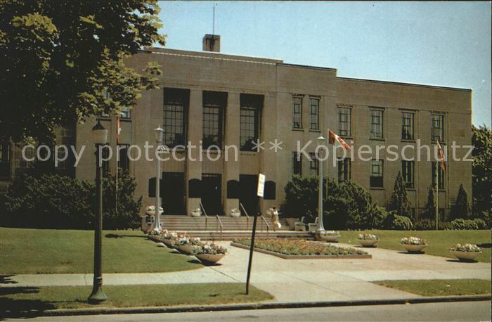Ontario Canada City Hall on Church Street St Catharines