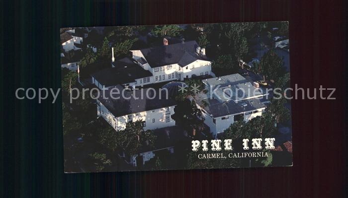 Carmel California Pine Inn Fliegeraufnahme