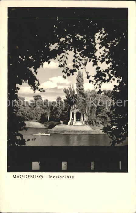 MAGDEBURG CITY Marieninsel Pavillon