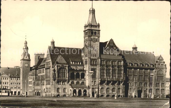 Karl-Marx-Stadt CHEMNITZ Neues Rathaus am Markt