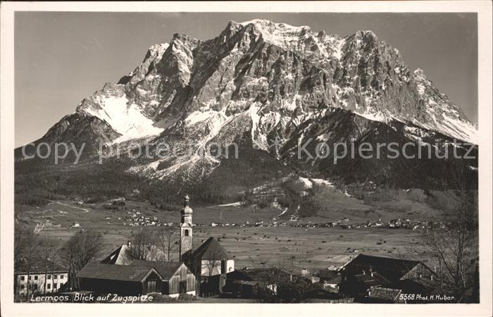 Lermoos Tirol mit Zugspitze
