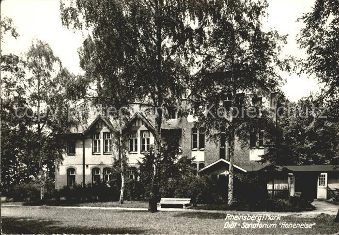 Rheinsberg Diaet Sanatorium Hohenelse