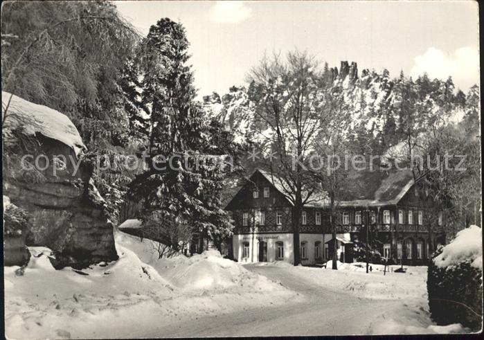 Jonsdorf Zittauer Gebirge HOG Gondelfahrt mit Nonnenfelsen