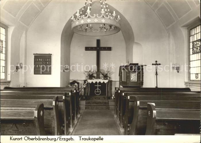 Oberbaerenburg Baerenburg Traukapelle Inneres