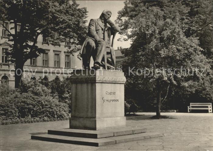 Zwickau Sachsen Robert Schumann Denkmal