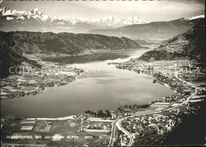 Ossiachersee mit Julische Alpen Panorama