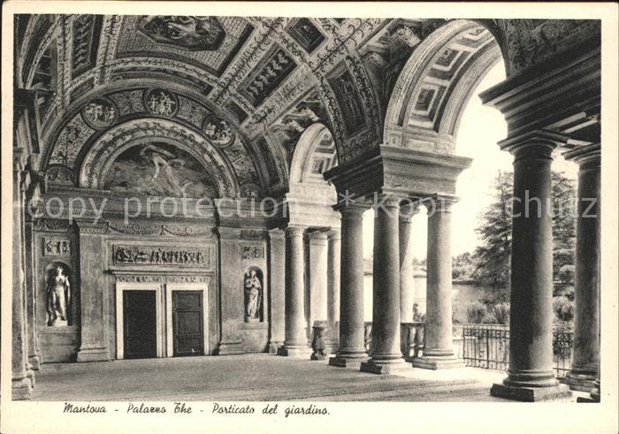 Mantova Palazzo The Porticato del giardino