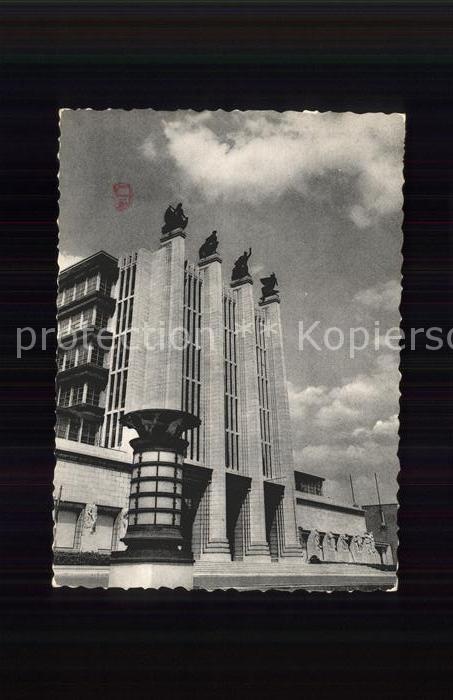 Bruessel Bruxelles Grands Palais du Centenaire