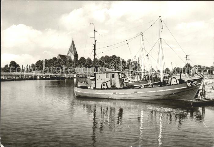 Insel Poel Kirchdorf Hafen