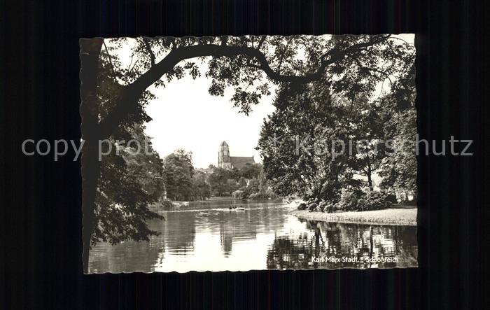 Karl-Marx-Stadt CHEMNITZ Schlossteich