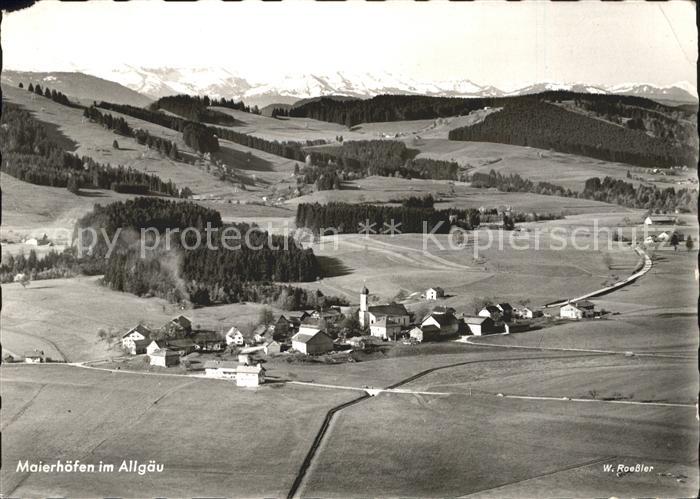 Maierhoefen Allgaeu Totalansicht