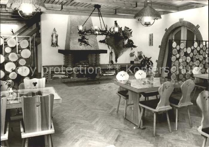 Koserow Ostseebad Usedom Forstferienobjekt Damerow Kaminhalle