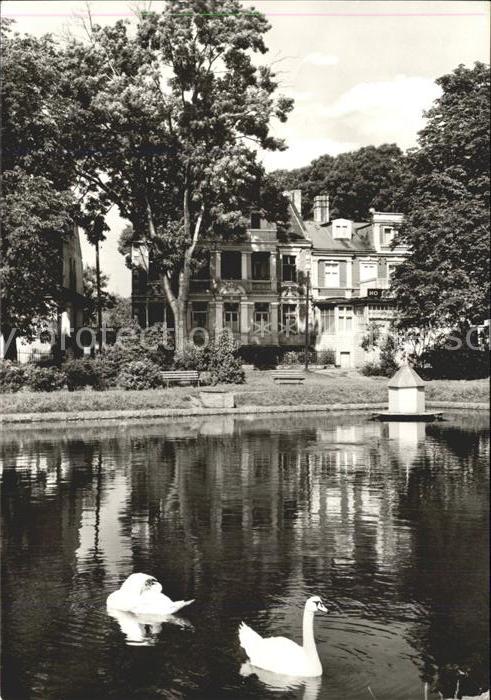 Schoenebeck Elbe HO Gaststaette am Schwanenteich