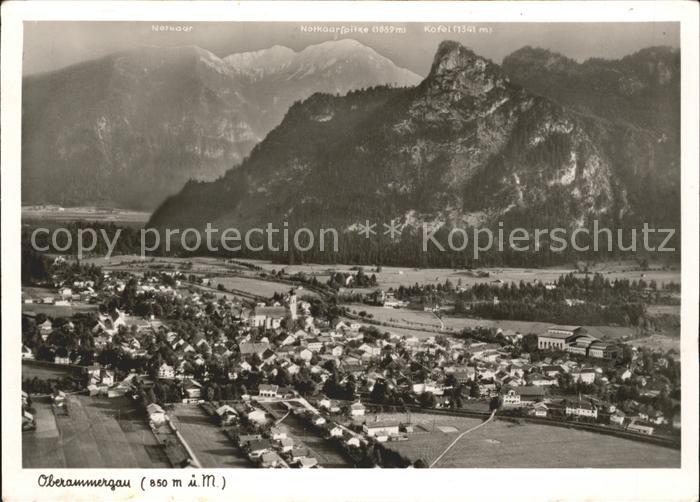 OBERAMMERGAU Bayern Panorama