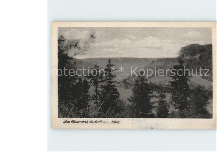 Nebra Unstrut Unstruttal Panorama