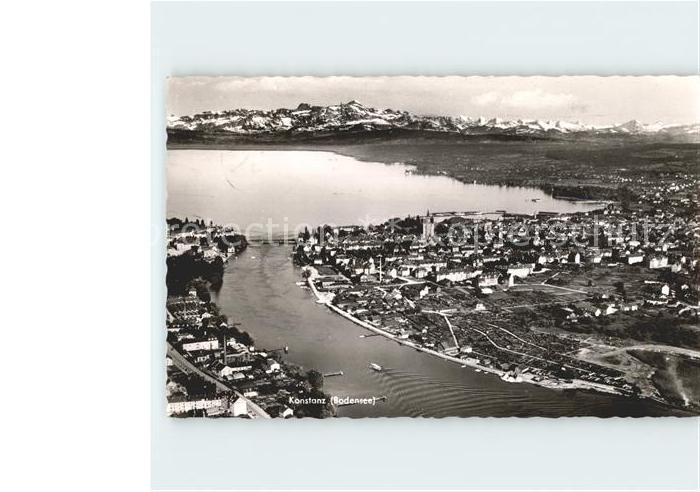 Konstanz Bodensee Fliegeraufnahme