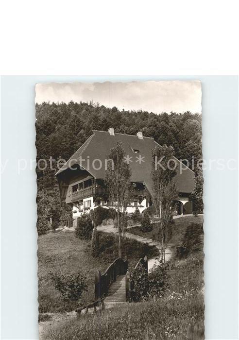 Bad Herrenalb Schwarzwaldhaus im Gaistal