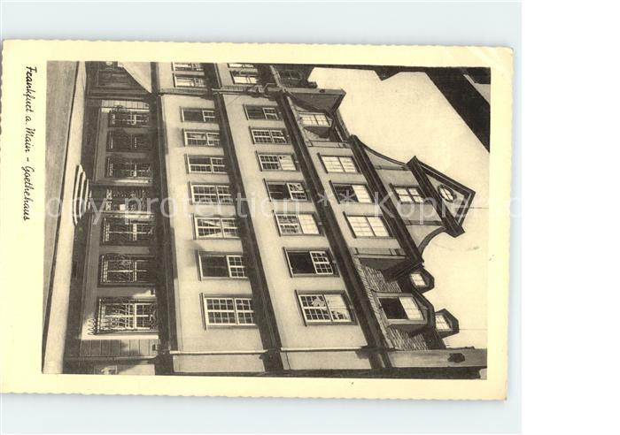 Frankfurt Main Goethehaus