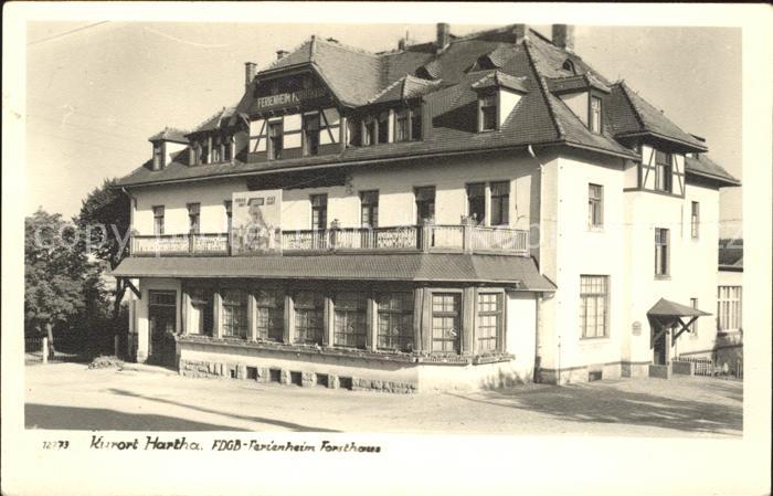 Hartha Doebeln FDGB Ferienheim Forsthaus