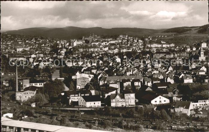Siegen Westfalen Blick von Johanneshoehe