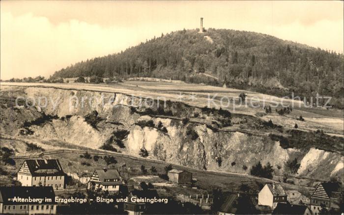 Altenberg Erzgebirge Binge und Geisingberg