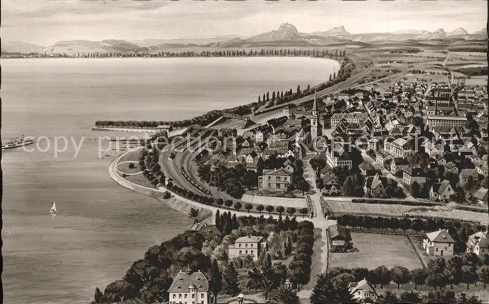 Radolfzell Bodensee Fliegeraufnahme