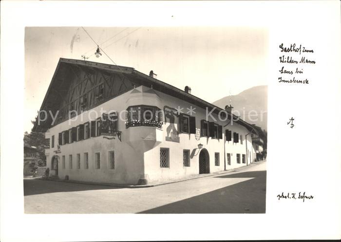 Lans Tirol Gasthaus zum Wilden Mann