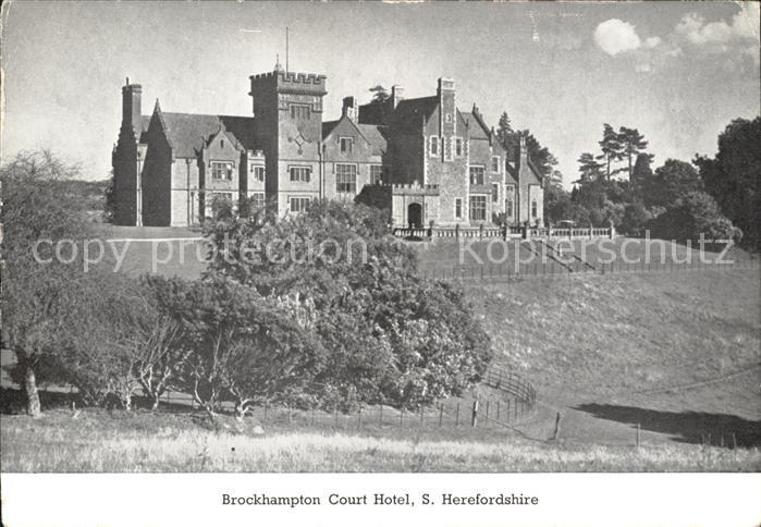 Herefordshire, County of Brockhampton Court Hotel