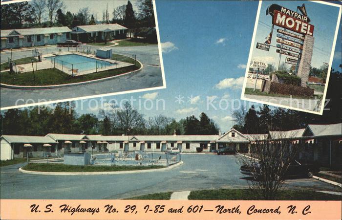 Concord North Carolina Mayfair Motel