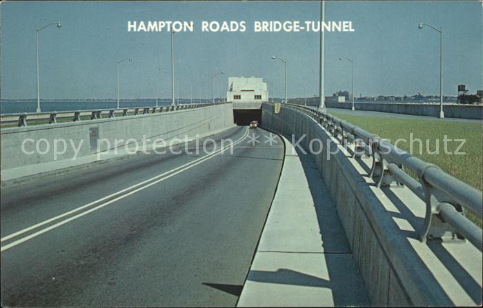 Newport Virginia Hampton Roads Bridge Tunnel