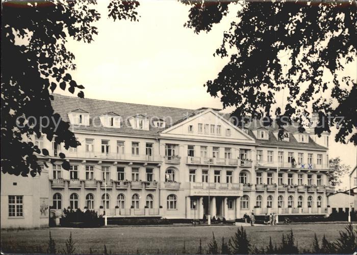 Kuehlungsborn Ostseebad Erholungsheim Georgij Dimitroff