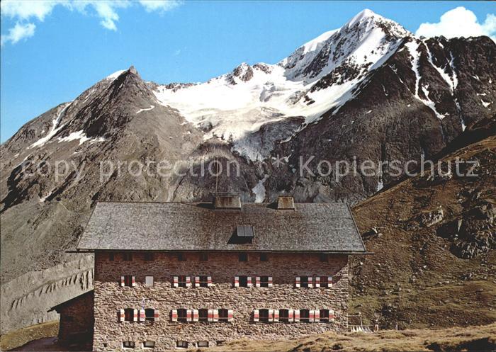 Vent Tirol Martin Busch Huette mit Mutmalspitze