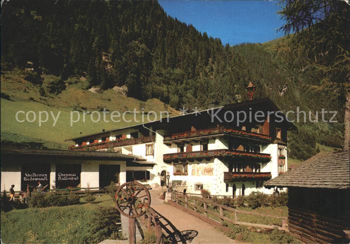 Badgastein Hotel Gruener Baum Koessler Haus
