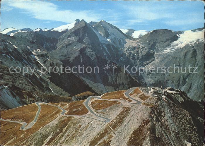 Grossglockner Hochalpenstrasse Parkplatz Edelweissspitze Fuscher Toerl