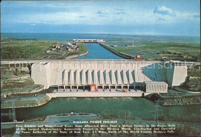 St Lawrence Power Dam Niagara Power Project