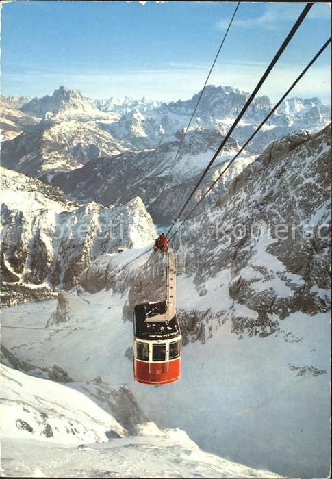 Dolomiti Funivia della Marmolada Pelmo Civetta