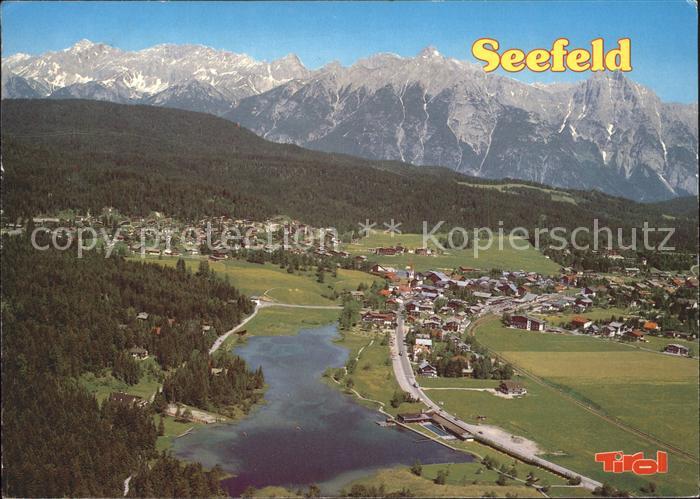 Seefeld Tirol Fliegeraufnahme