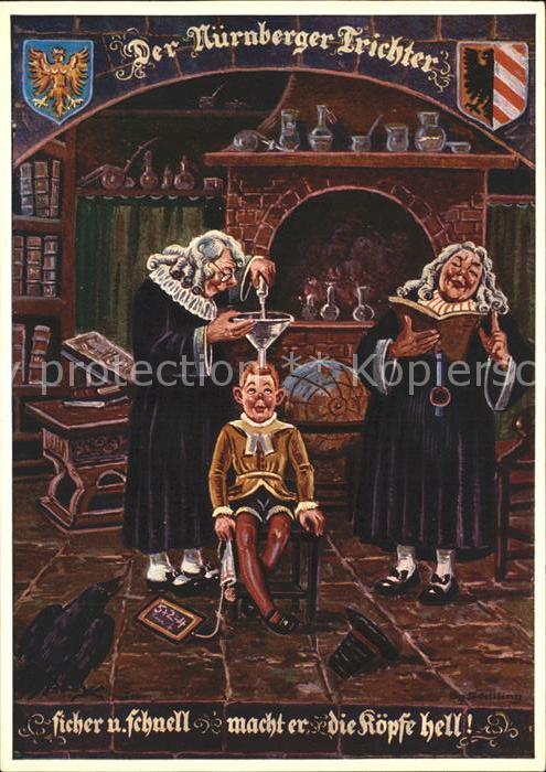 Nuremberg funnel Nuremberg said quickly to make people wise