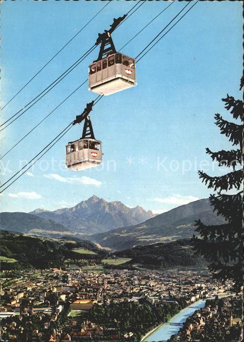 Innsbruck Nordkettenbahn Wagenkreuzung