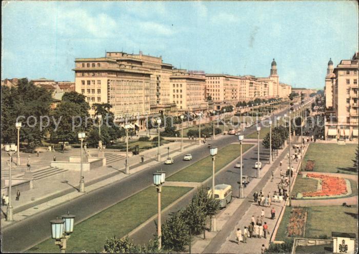 BERLIN  CITY Karl Marks Allee