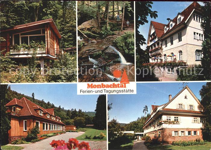 Bad Liebenzell Ferienhaeuser Monbachschlucht Gaestehaus Saalbau Hauptgebaeude Ca