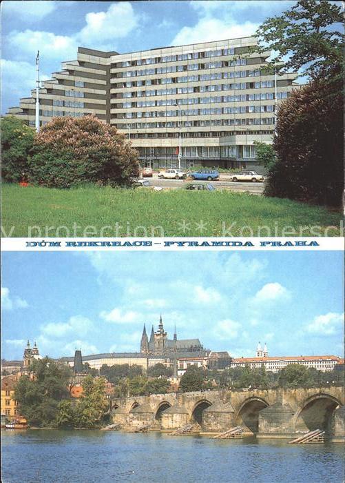 Praha Prahy Prague Duem Rekreace Pyramida