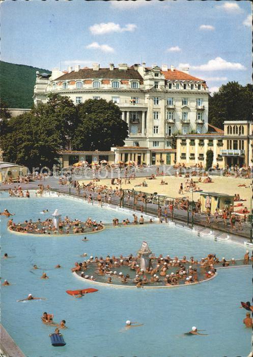 Baden Wien Thermal Strandbad Sanatorium Esplanade