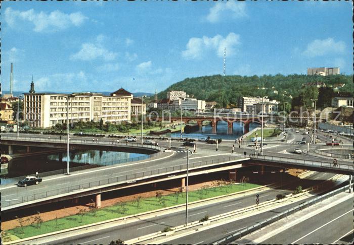 SAARBRueCKEN Saarland Stadtautobahn