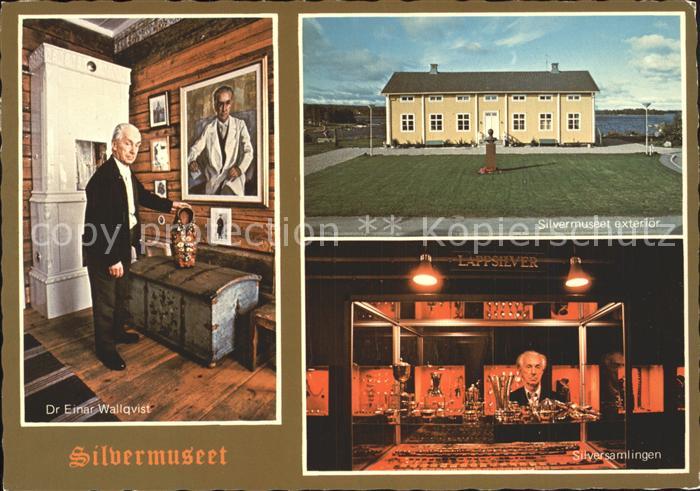 Arjeplog Silbermuseet Einar Wallqvist Silversamlingen
